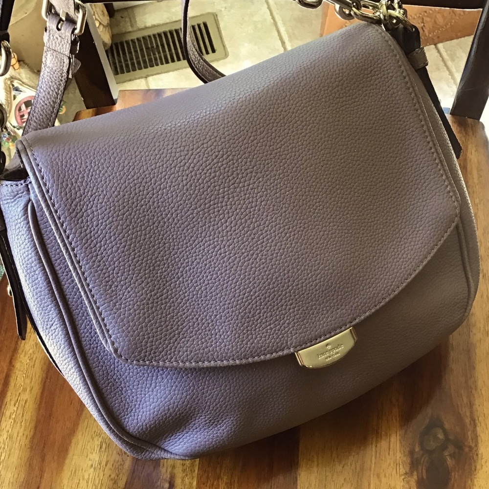 Kate spade pebble leather x body
